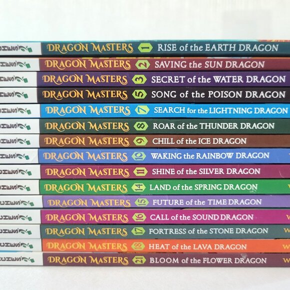 LOT OF 15 DRAGON MASTERS BRANCHES PAPERBACK KIDS BOYS BOOKS #1-21 BY TRACEY WEST - Picture 6 of 12
